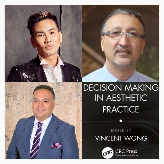 Decision Making in Aesthetic Practice — publication image featuring Prof. Dr. Mehmet Veli Karaaltın and editor Vincent Wong