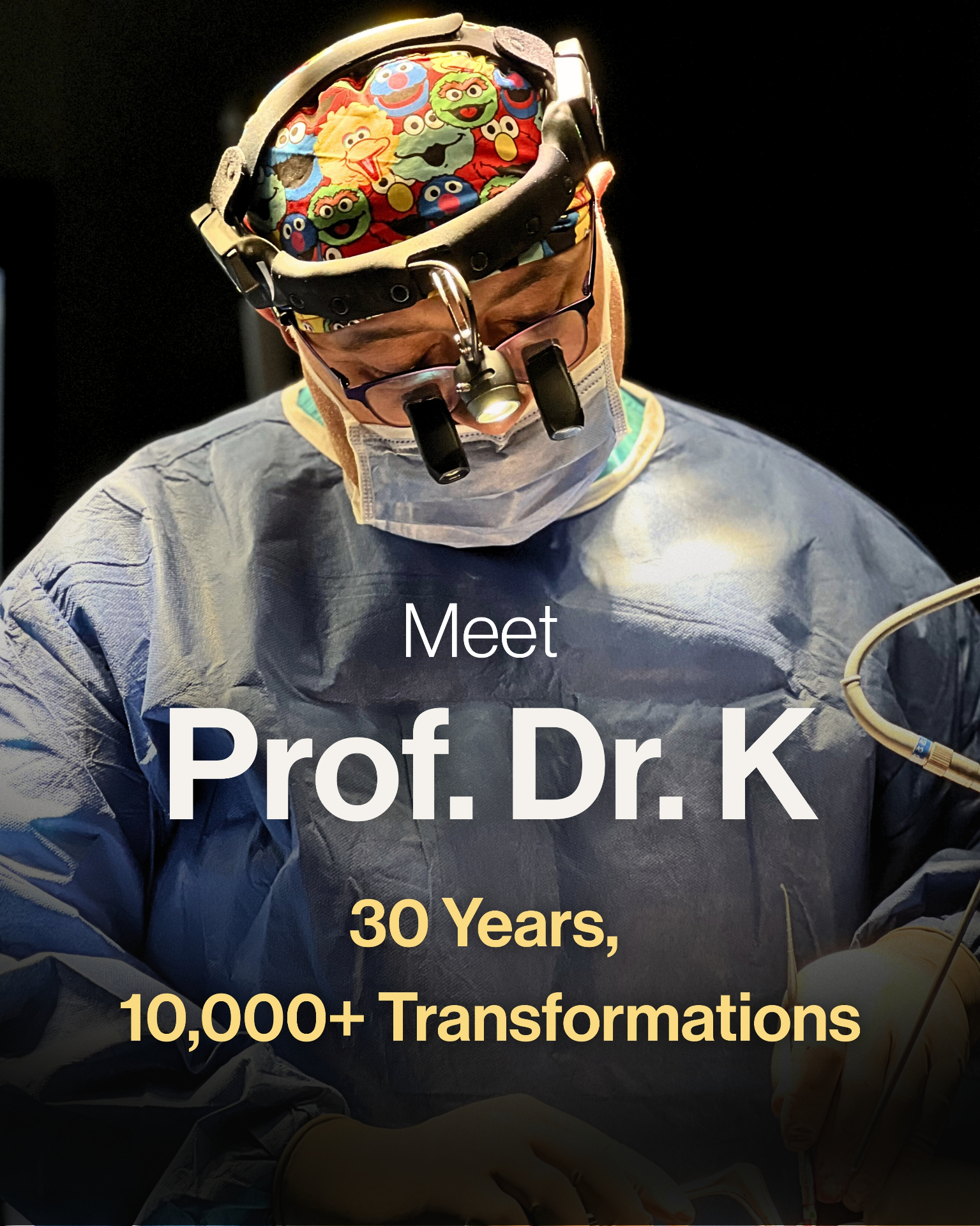 Dr. Karaaltin performing surgery